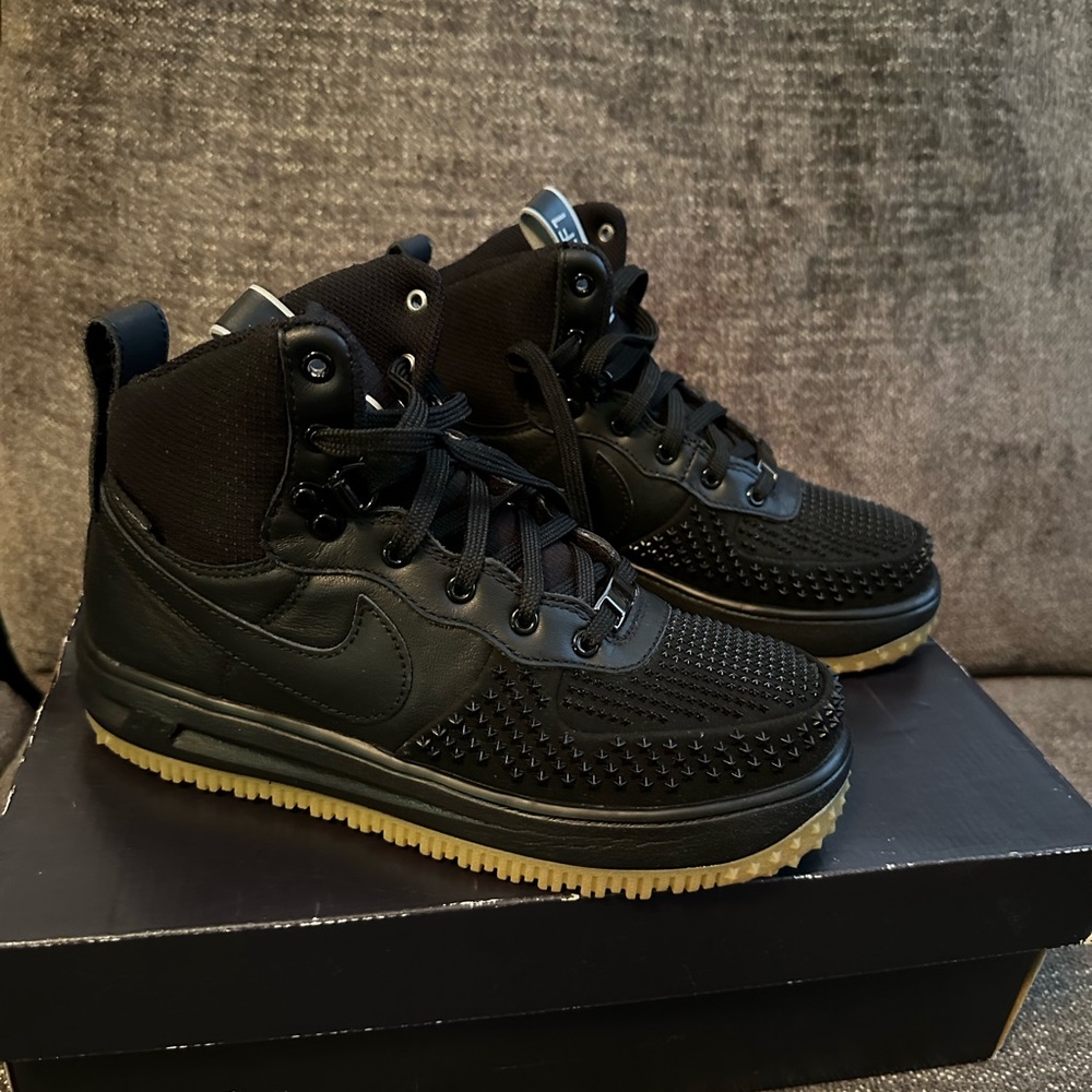 Nike Lunar Force 1 "Black/Metallic Silver/Anthracite" Sneakerboot